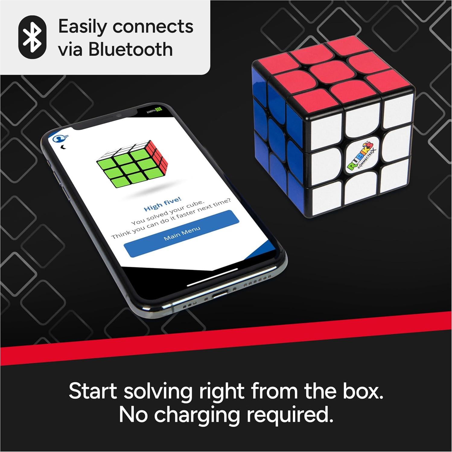 Cubo Rubik's ConnectedX 3x3 Bluetooth para Aprender