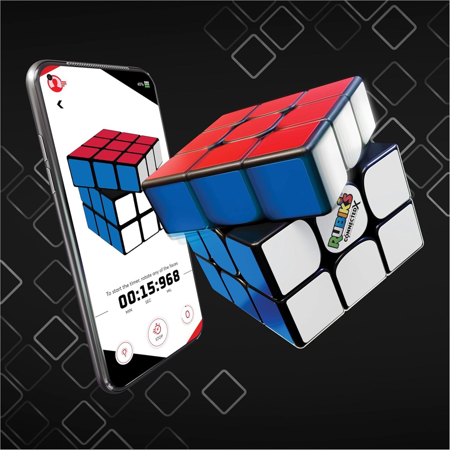 Cubo Rubik's ConnectedX 3x3 Bluetooth para Aprender
