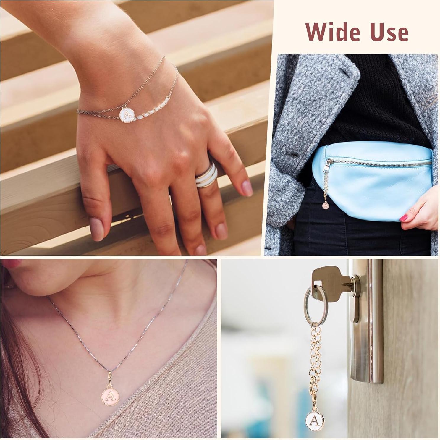 2PC Encantos de Letra para Tazas Stanley y Hydro Flask