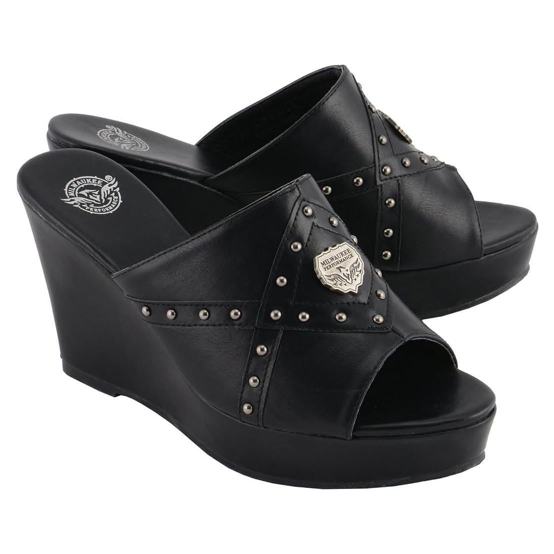 Calzado Casual Abierto para Mujeres Milwaukee - Cuñas y Botas