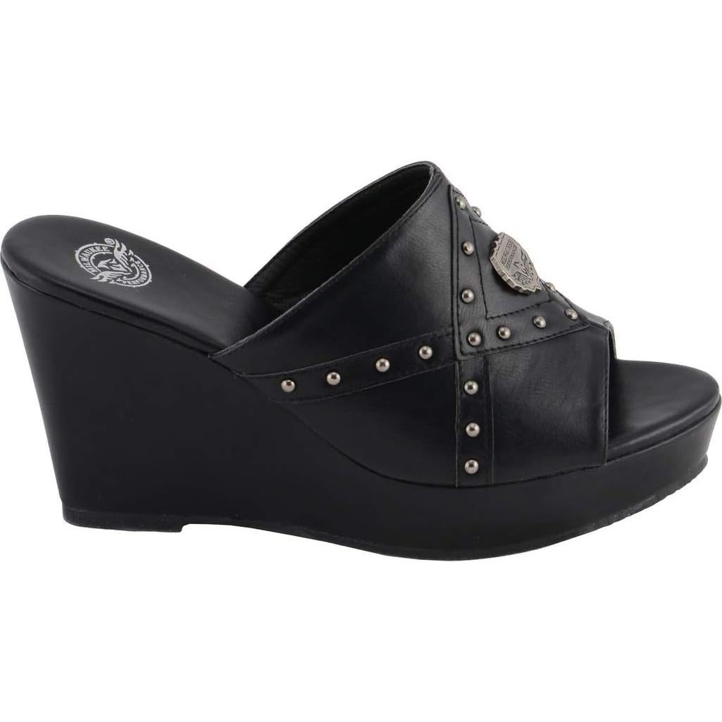 Calzado Casual Abierto para Mujeres Milwaukee - Cuñas y Botas