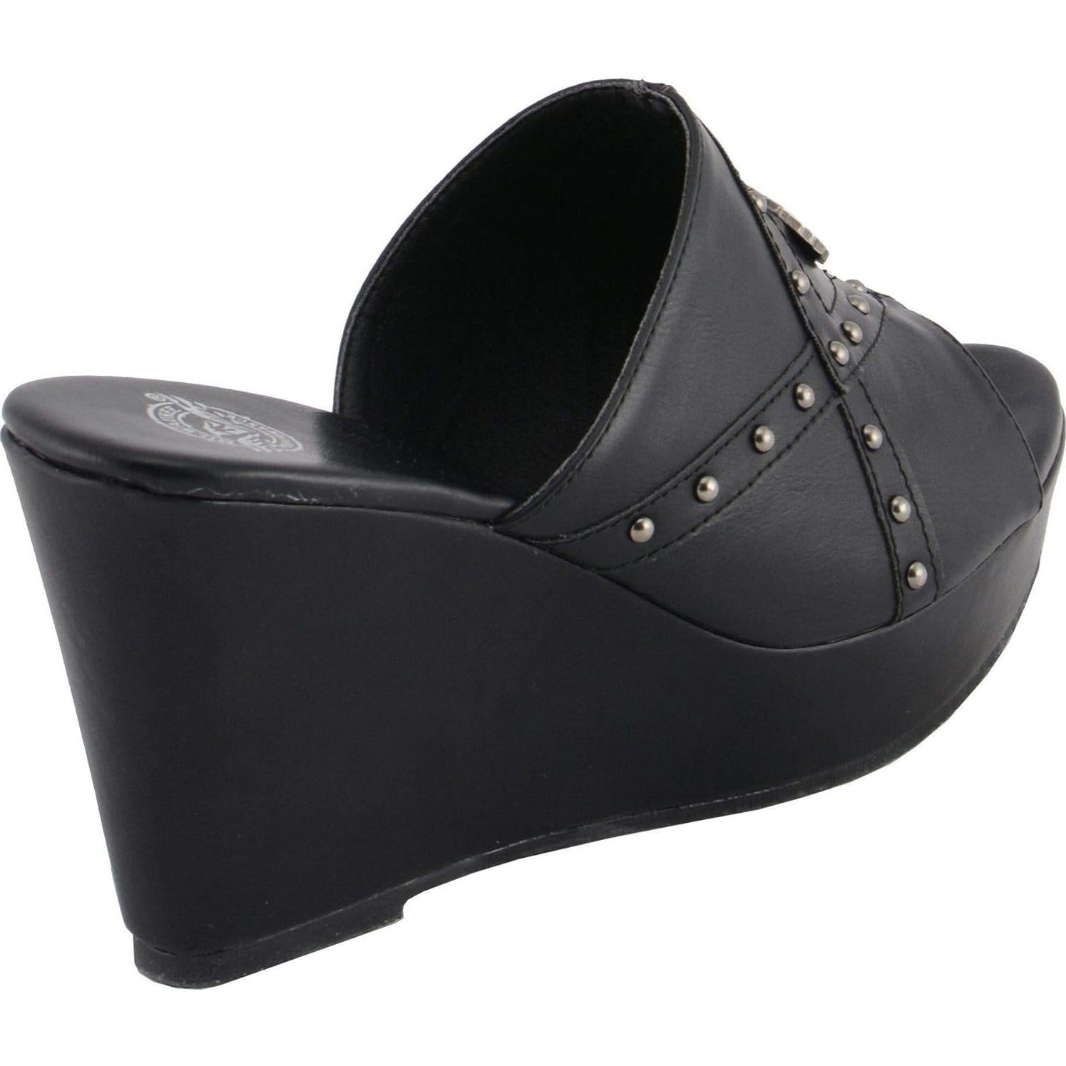 Calzado Casual Abierto para Mujeres Milwaukee - Cuñas y Botas