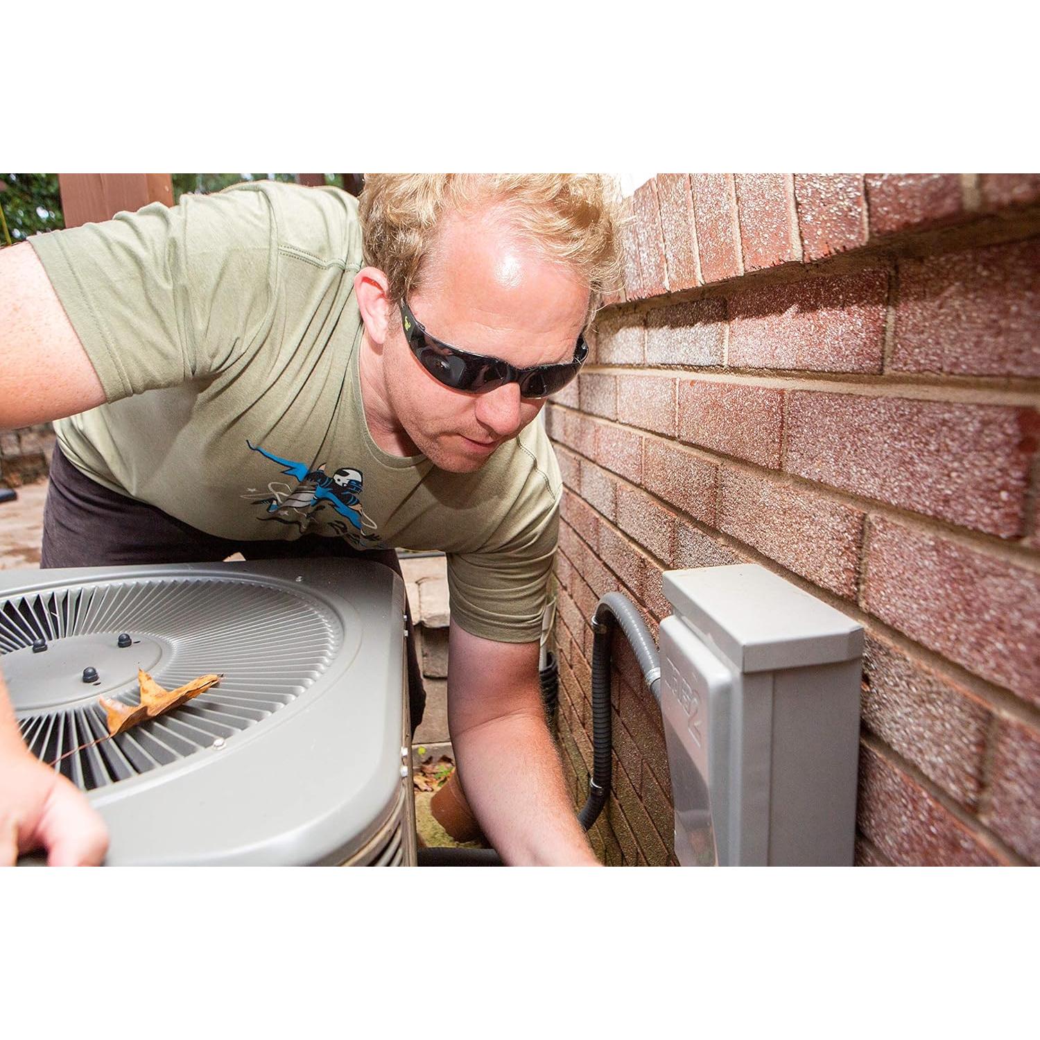 Gafas de Seguridad EyePRO 12 Piezas, Lentes Claros y Ahumados