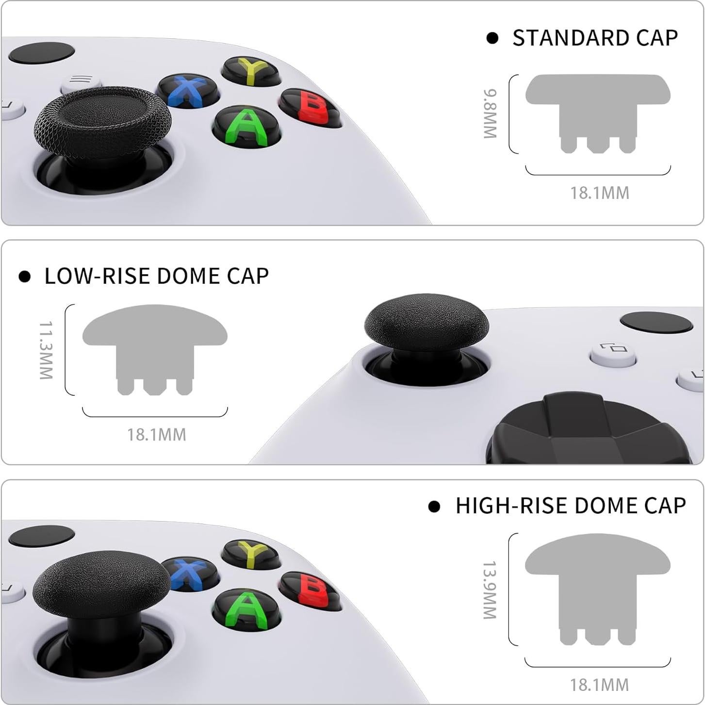 Joysticks Intercambiables eXtremeRate EDGE para Xbox y Switch