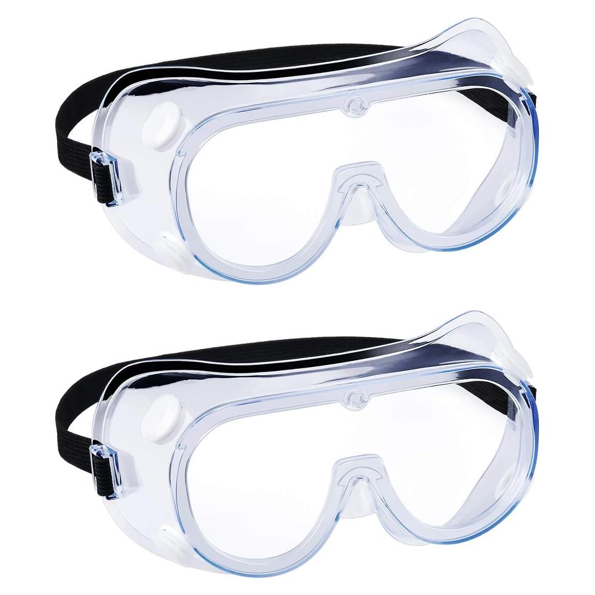 Gafas de Seguridad YunTuo 2 Piezas Ajustables Antivaho