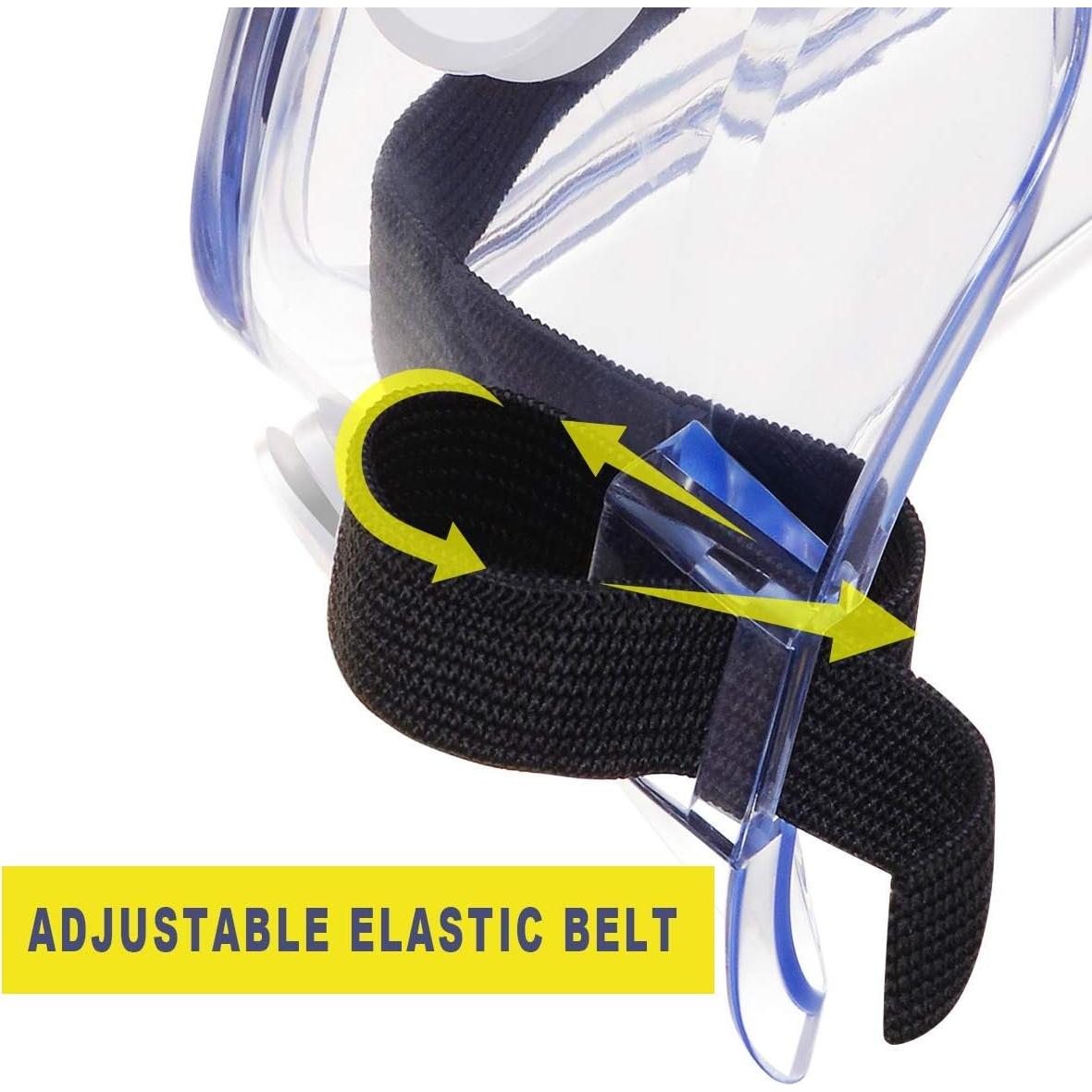 Gafas de Seguridad YunTuo 2 Piezas Ajustables Antivaho