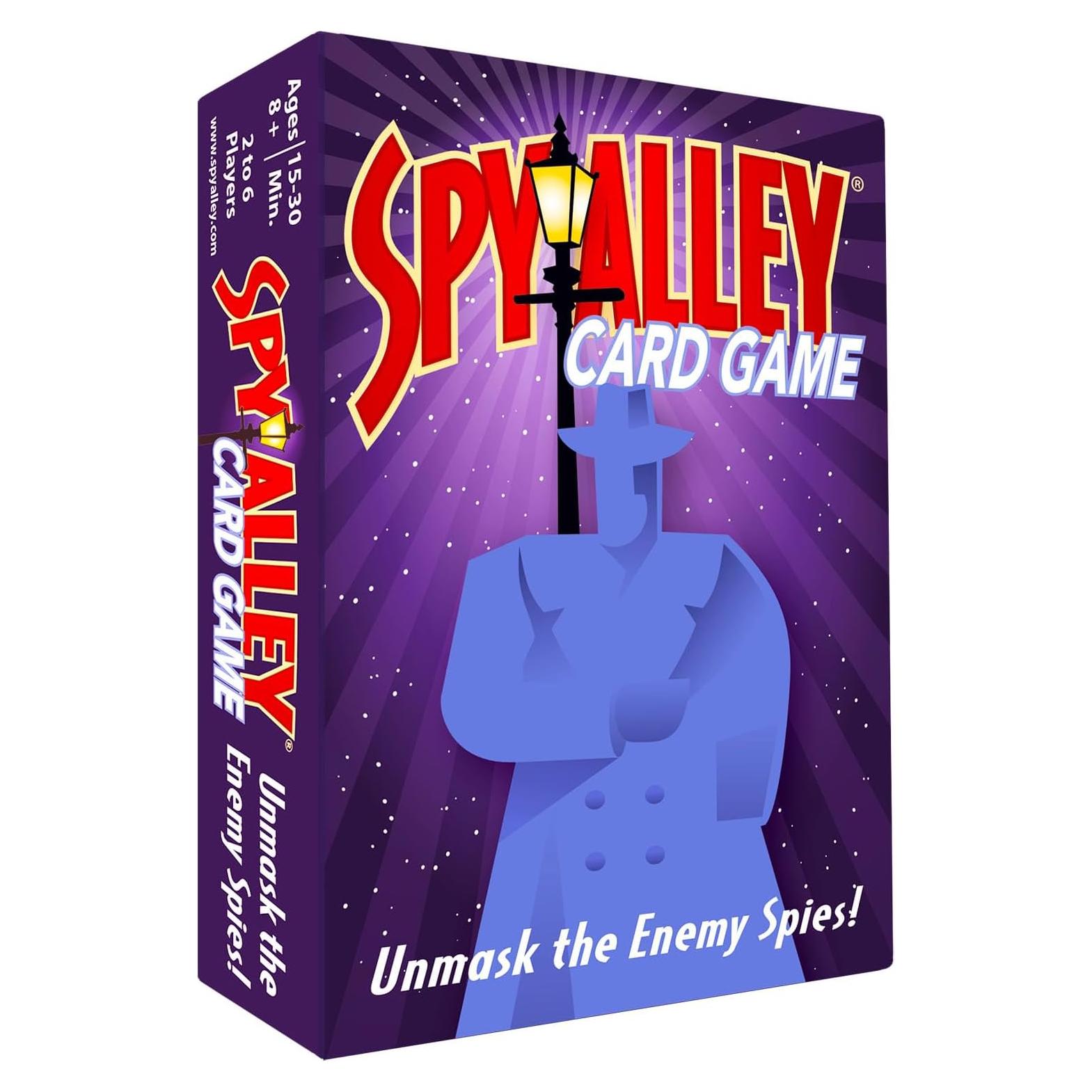 Juego de Cartas Spy Alley - Intriga Secreta para 2-6 Jugadores