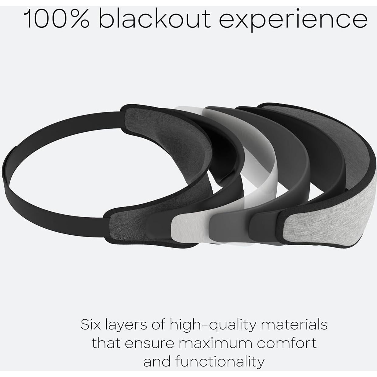 Máscara de Ojos Ostrichpillow Ergonométrica 100% Oscura