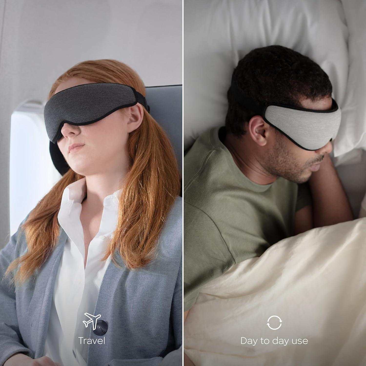 Máscara de Ojos Ostrichpillow Ergonométrica 100% Oscura