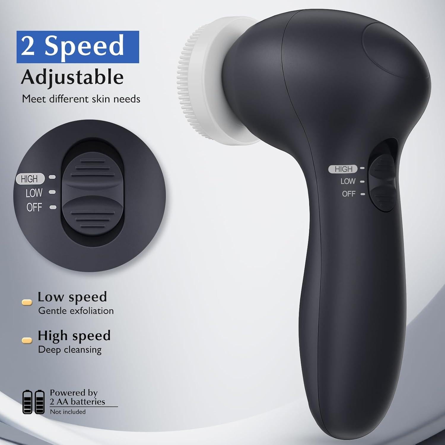 Cepillo Facial COSLUS 7 en 1 FBS-D Exfoliante Eléctrico