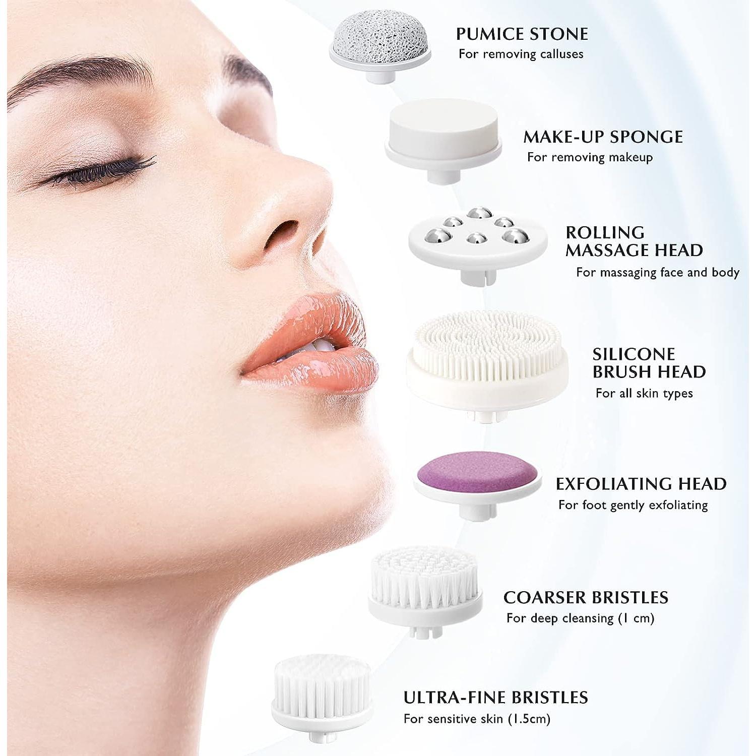 Cepillo Facial COSLUS 7 en 1 FBS-D Exfoliante Eléctrico