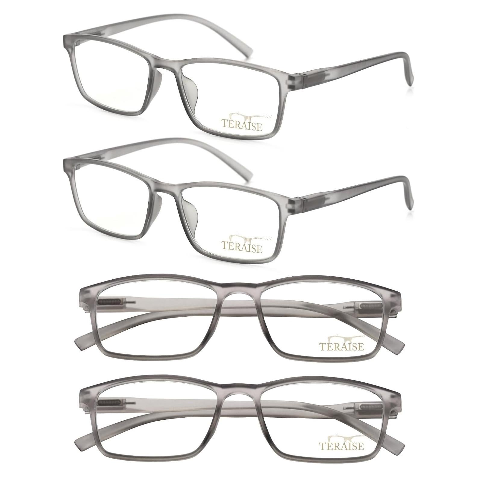 Gafas de Lectura TERAISE 4-Pack Antiluz Azul 3.0x