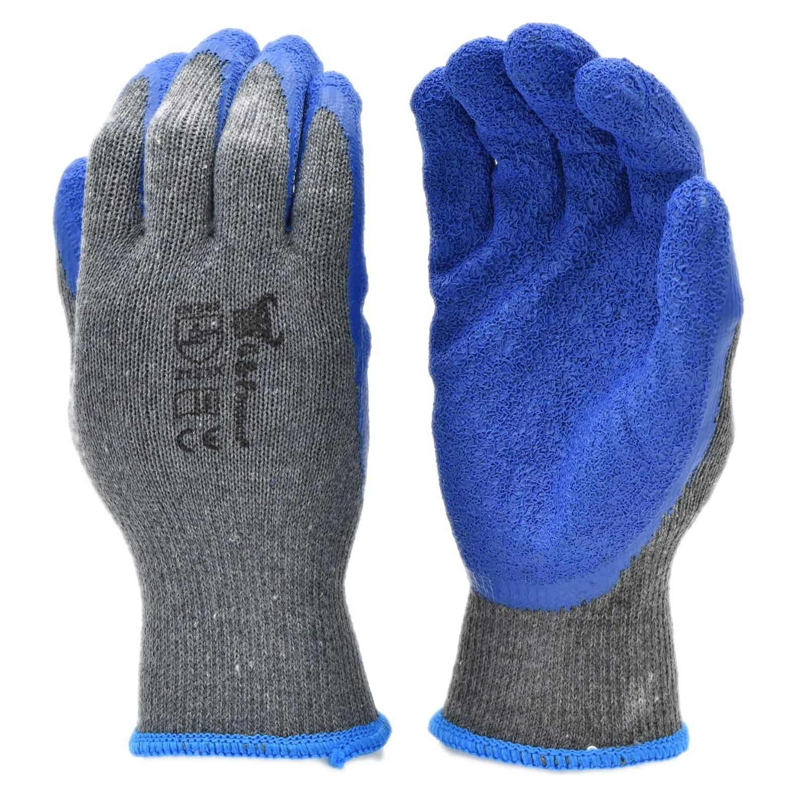 Guantes de Trabajo G & F Products 12 Pares Doble Recubrimiento