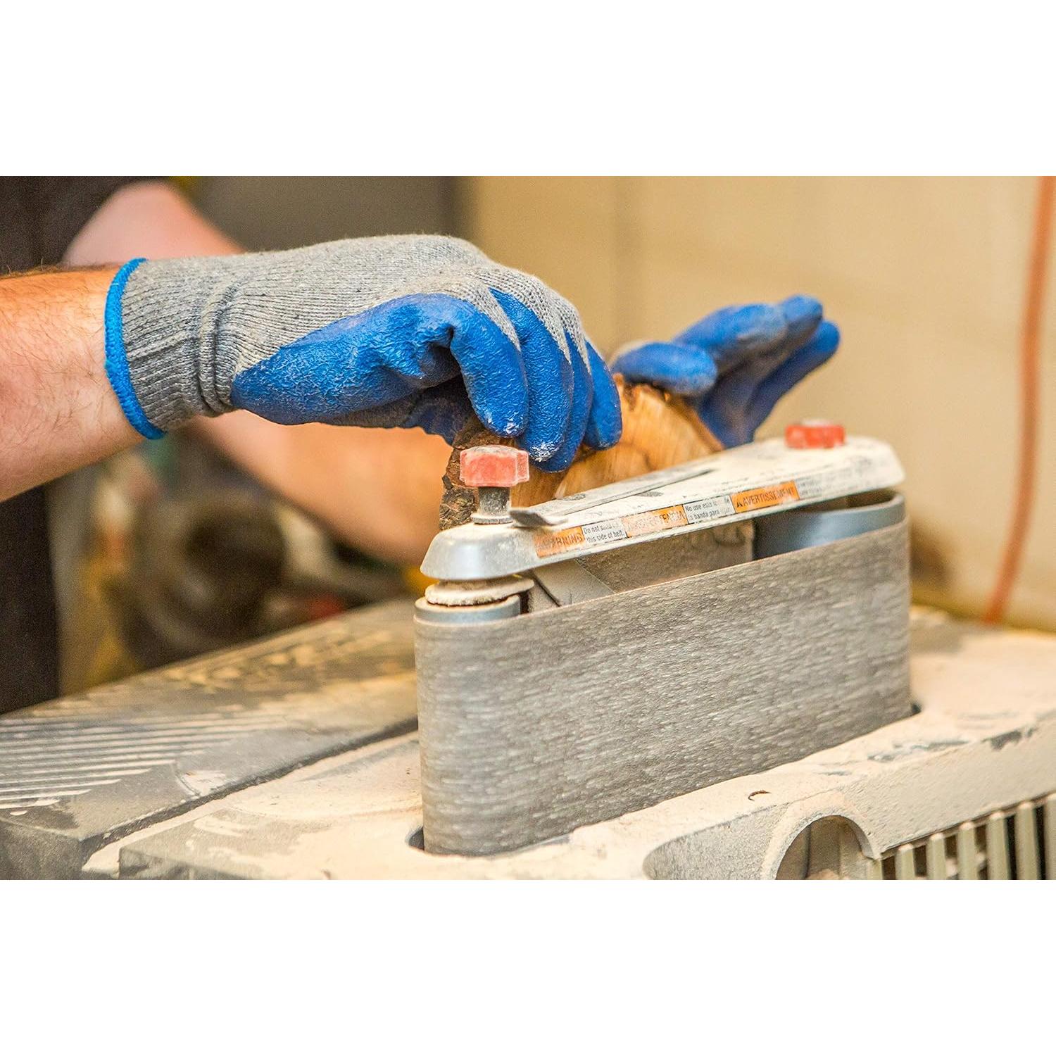 Guantes de Trabajo G & F Products 12 Pares Doble Recubrimiento