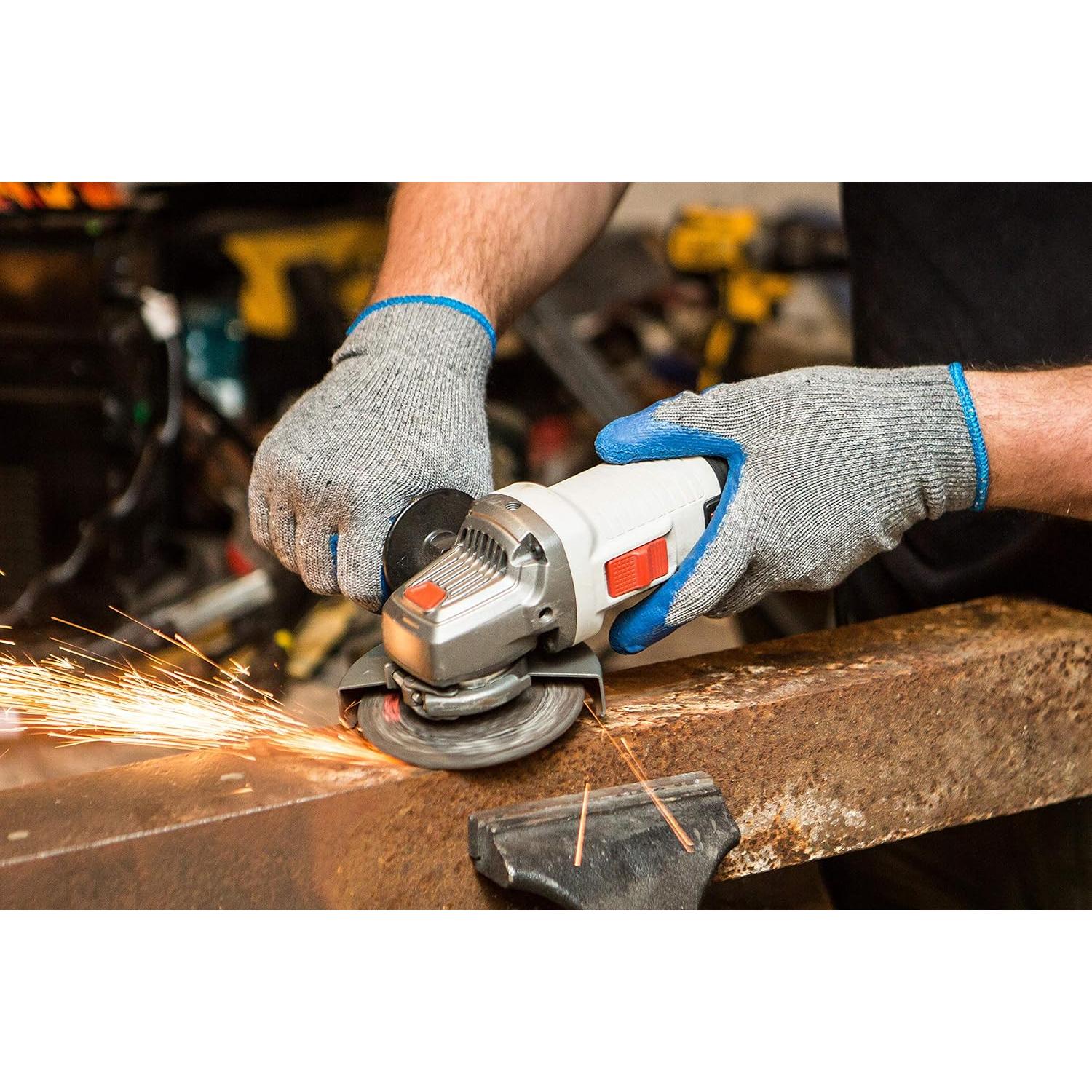 Guantes de Trabajo G & F Products 12 Pares Doble Recubrimiento