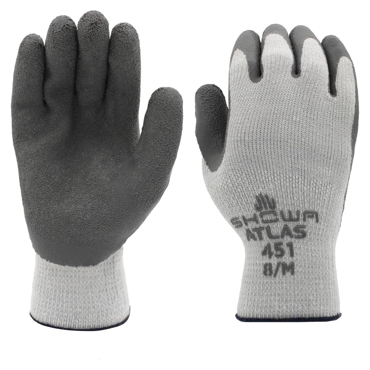 Guante de Trabajo SHOWA 451 Grande Aislado con Caucho