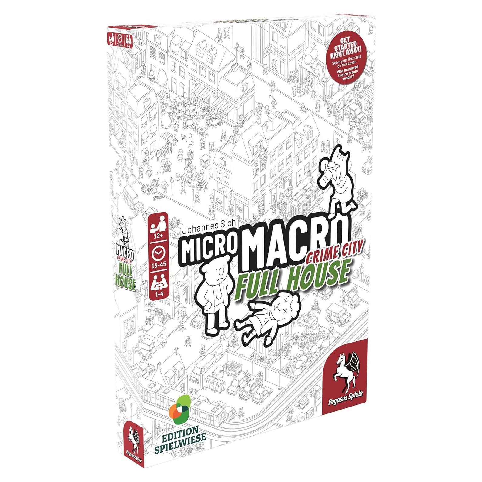 MicroMacro Ciudad del Crimen 2 Casa Llena - Juego de Mesa