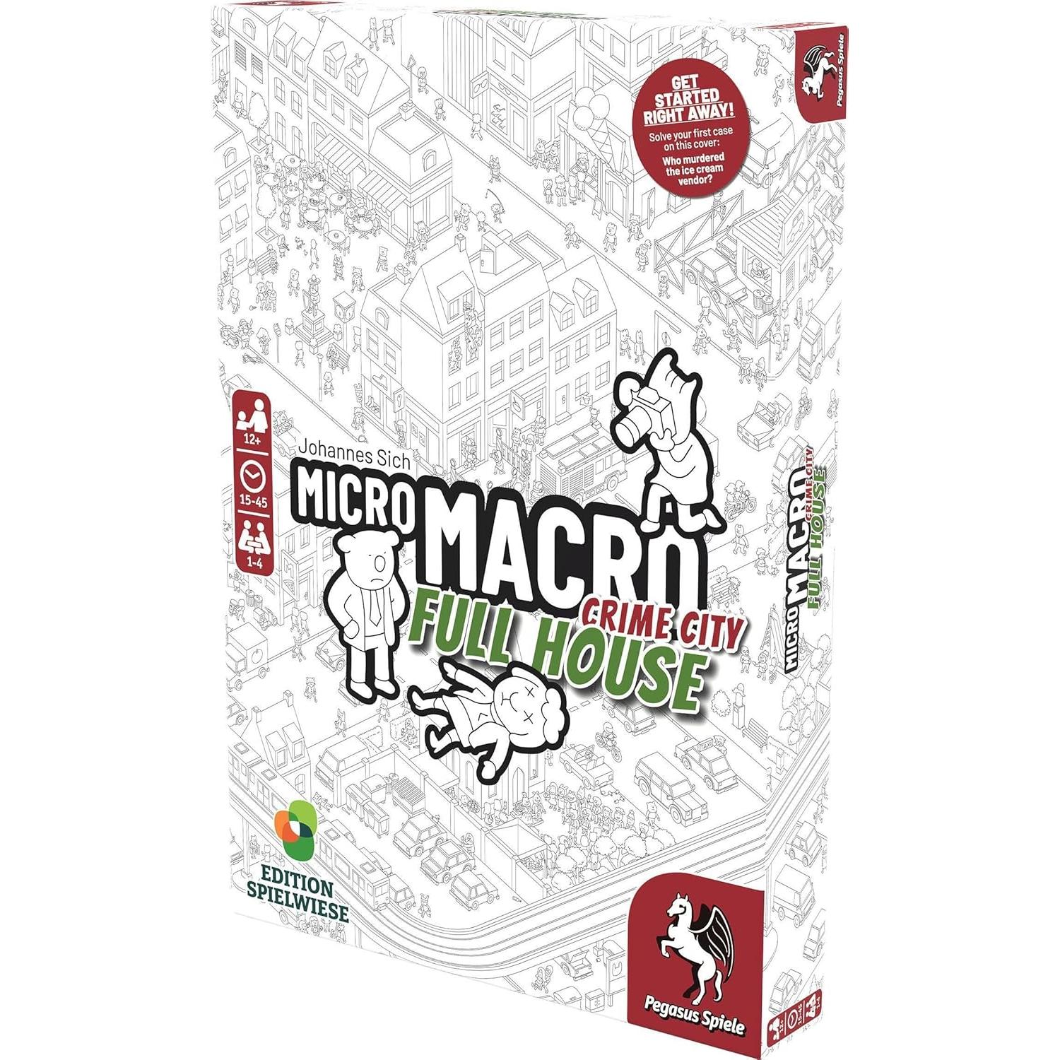 MicroMacro Ciudad del Crimen 2 Casa Llena - Juego de Mesa