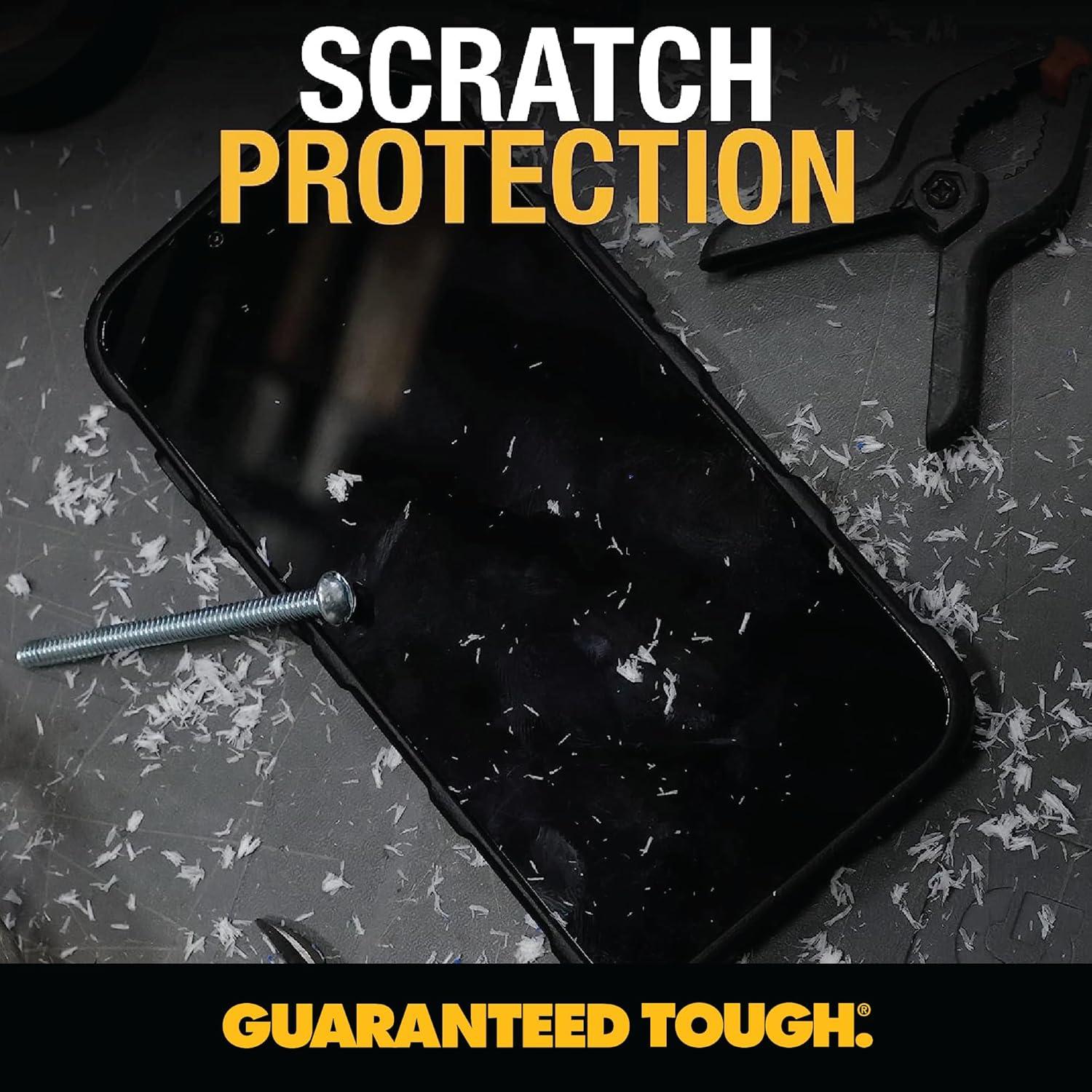 Protector de Pantalla de Vidrio Templado DEWALT para iPhone 15 Pro - 2 Unidades