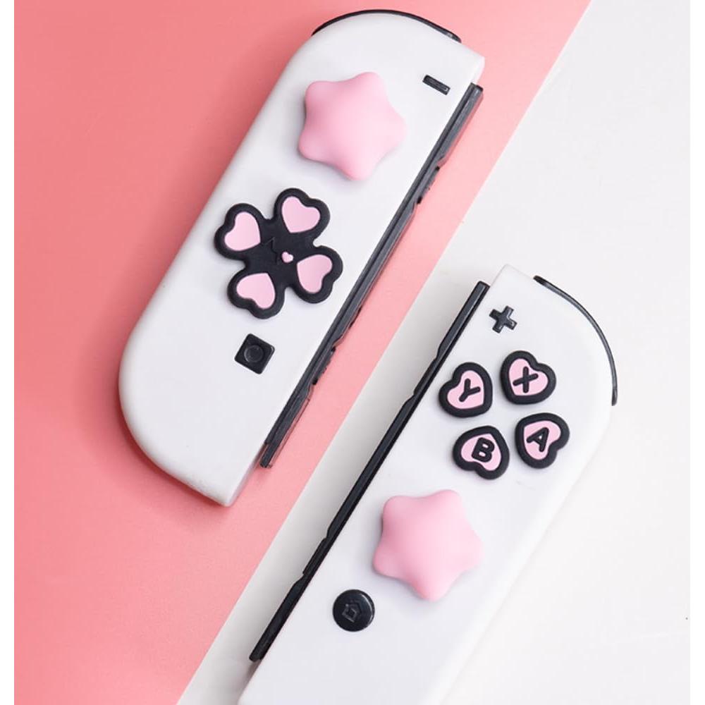 Tapones de Botones D-Pad y Joystick PERFECTSIGHT para Switch