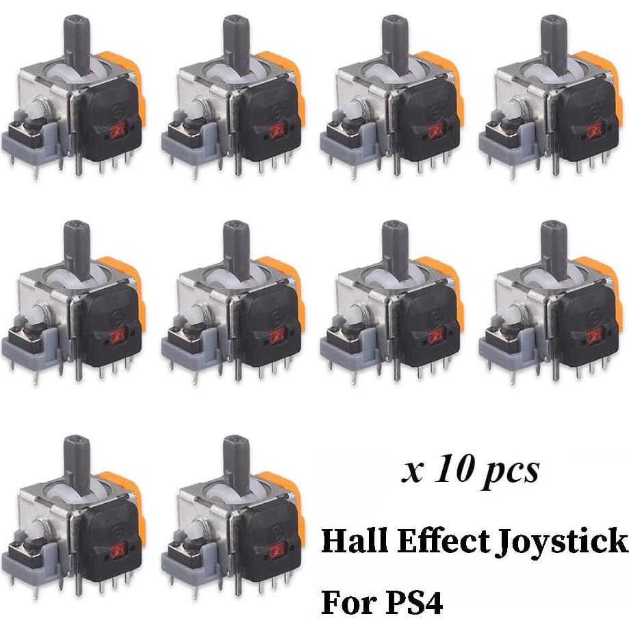 Reemplazo Joystick Analógico VGBUS Efecto Hall 10 Paquetes PS4