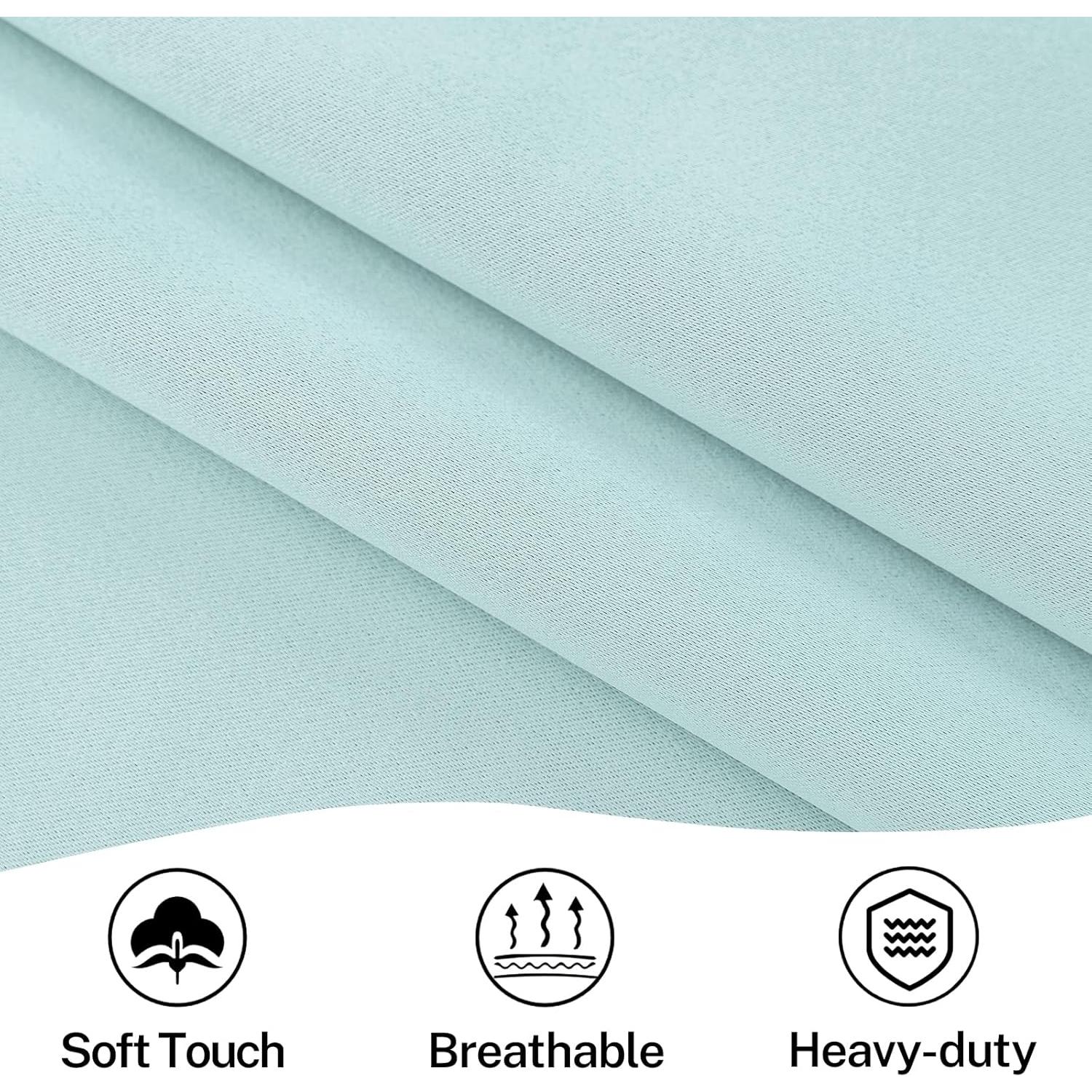 Cortina de Panel de Puerta Vatge Aqua 30.48x182.88 cm