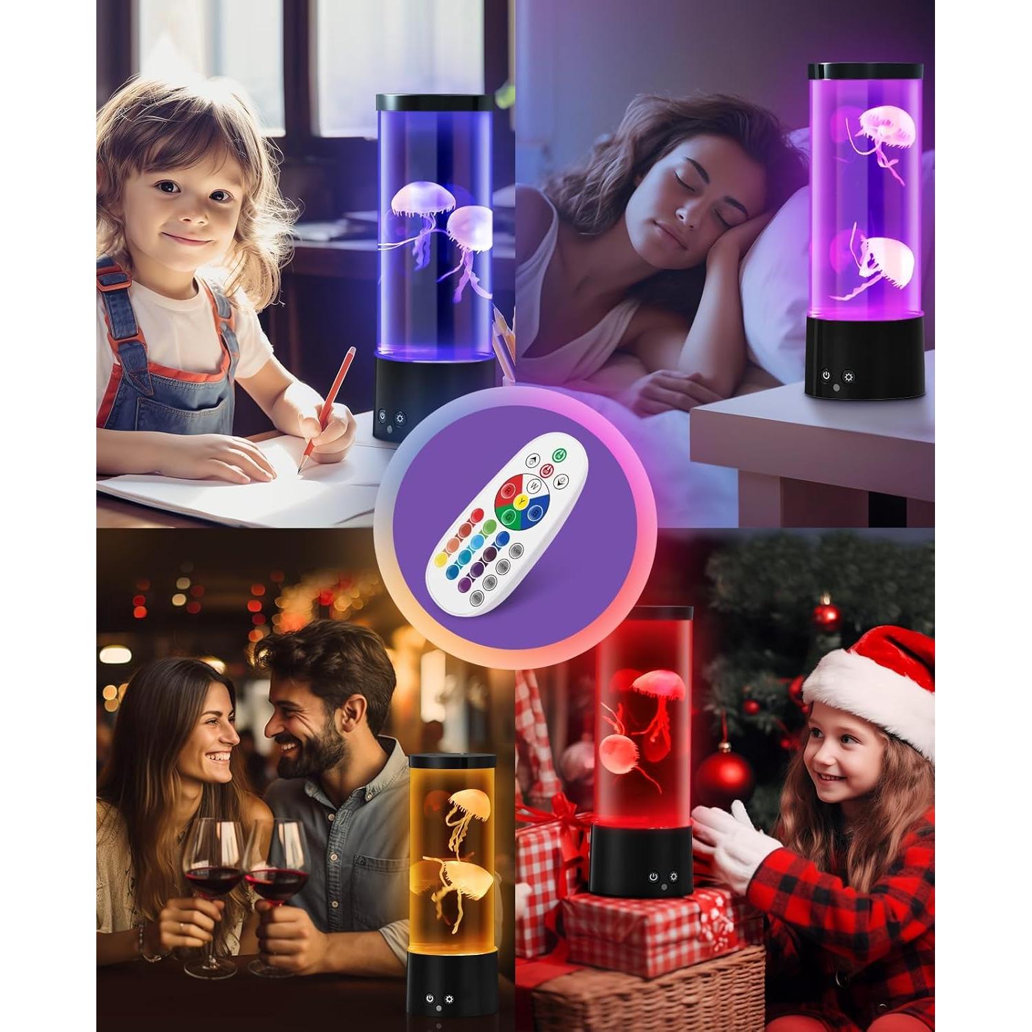 Lámpara de Medusas J&R 6606B-21 con Control Remoto