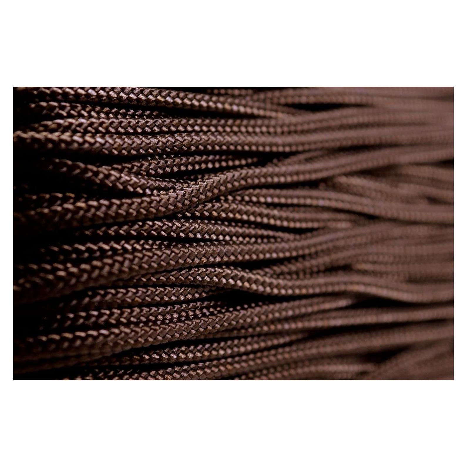 Cordón de Nylon Bored Paracord 30.48m Marrón Ácido 43kg