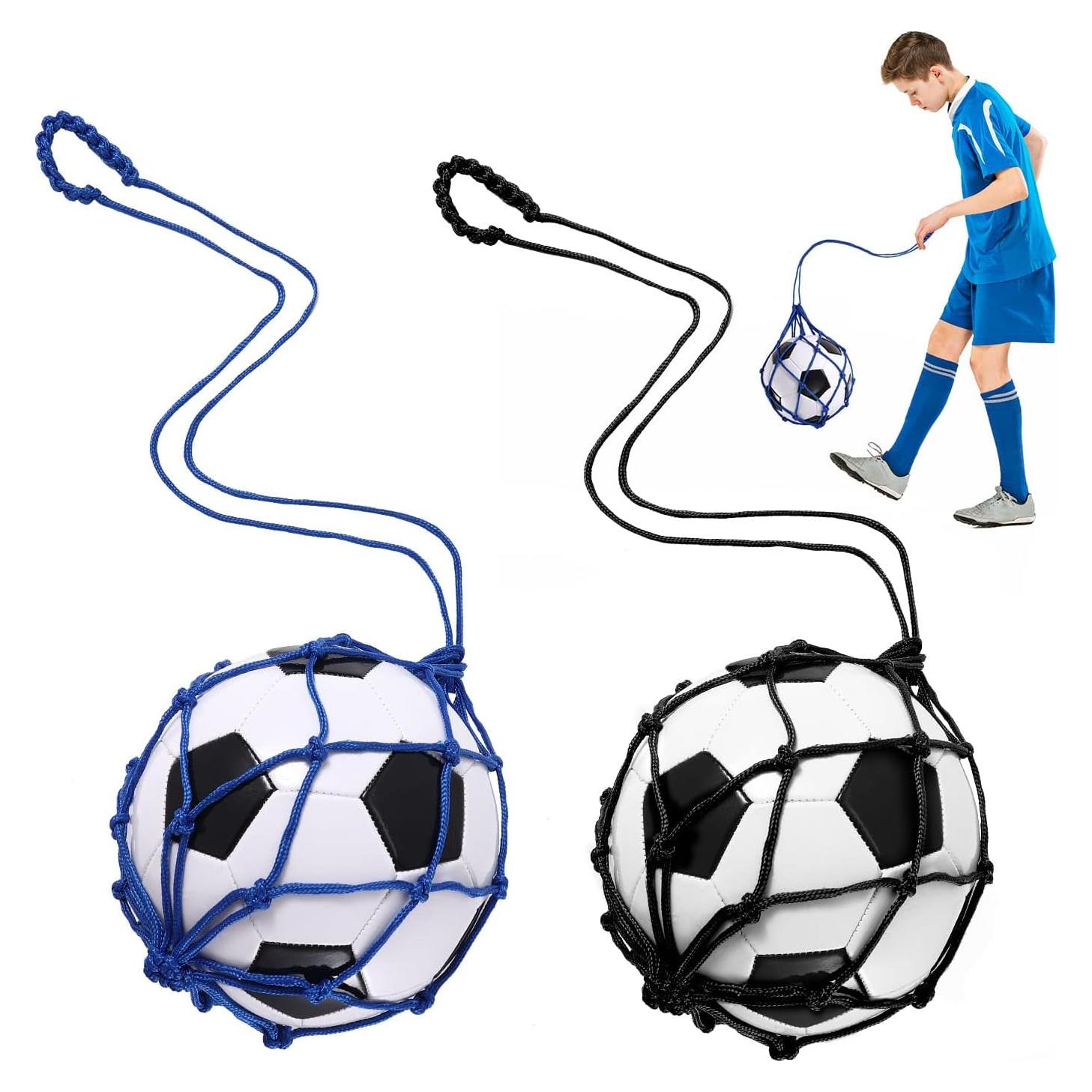 TOBWOLF Red de Entrenamiento de Fútbol Ajustable para Balones