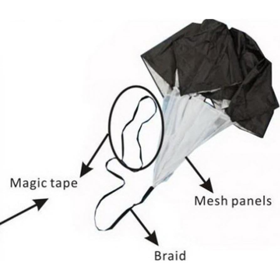 Paracaídas de Resistencia EastyGold 142 cm Entrenamiento