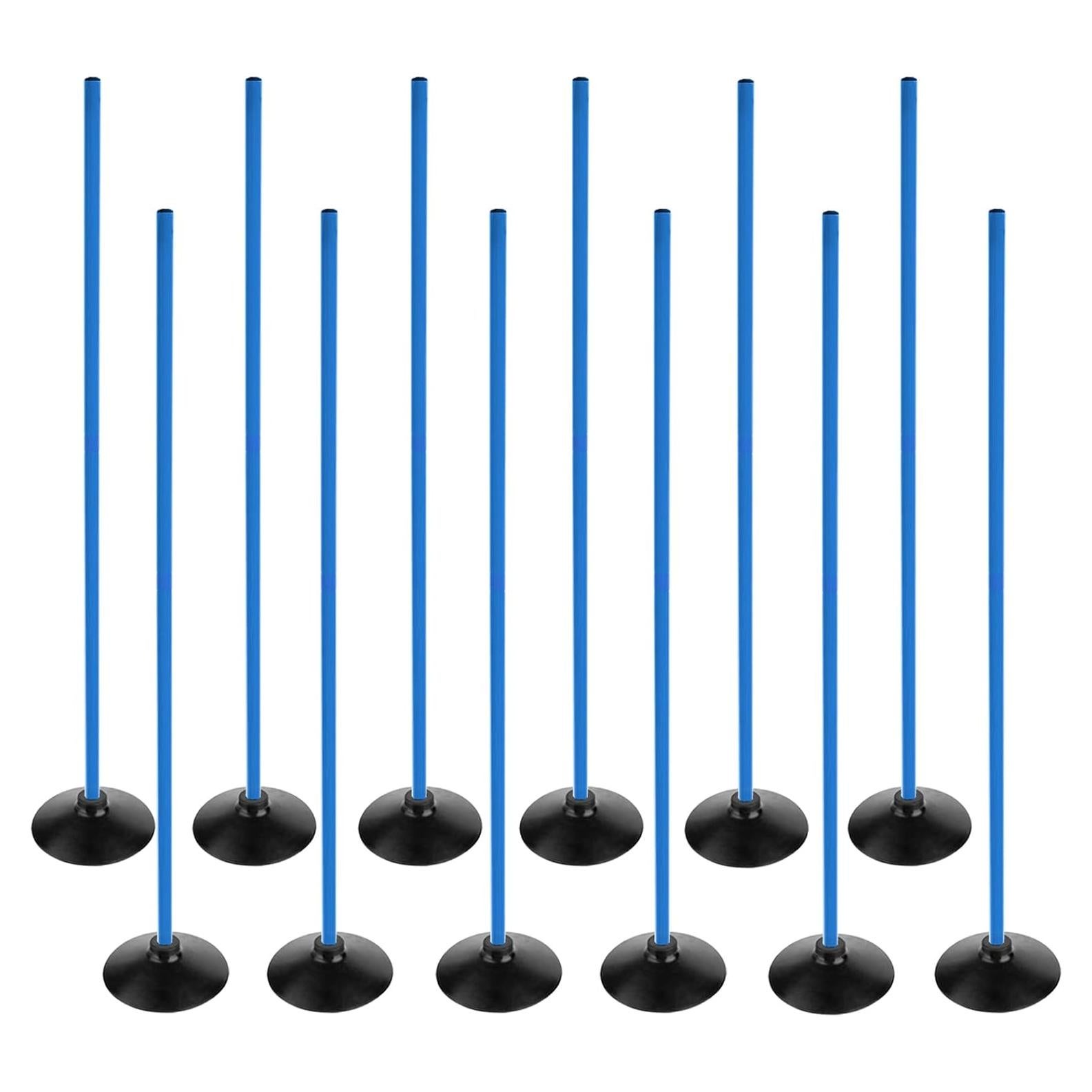 Postes de Agilidad para Fútbol ASENVER 1.49m 12 Pcs