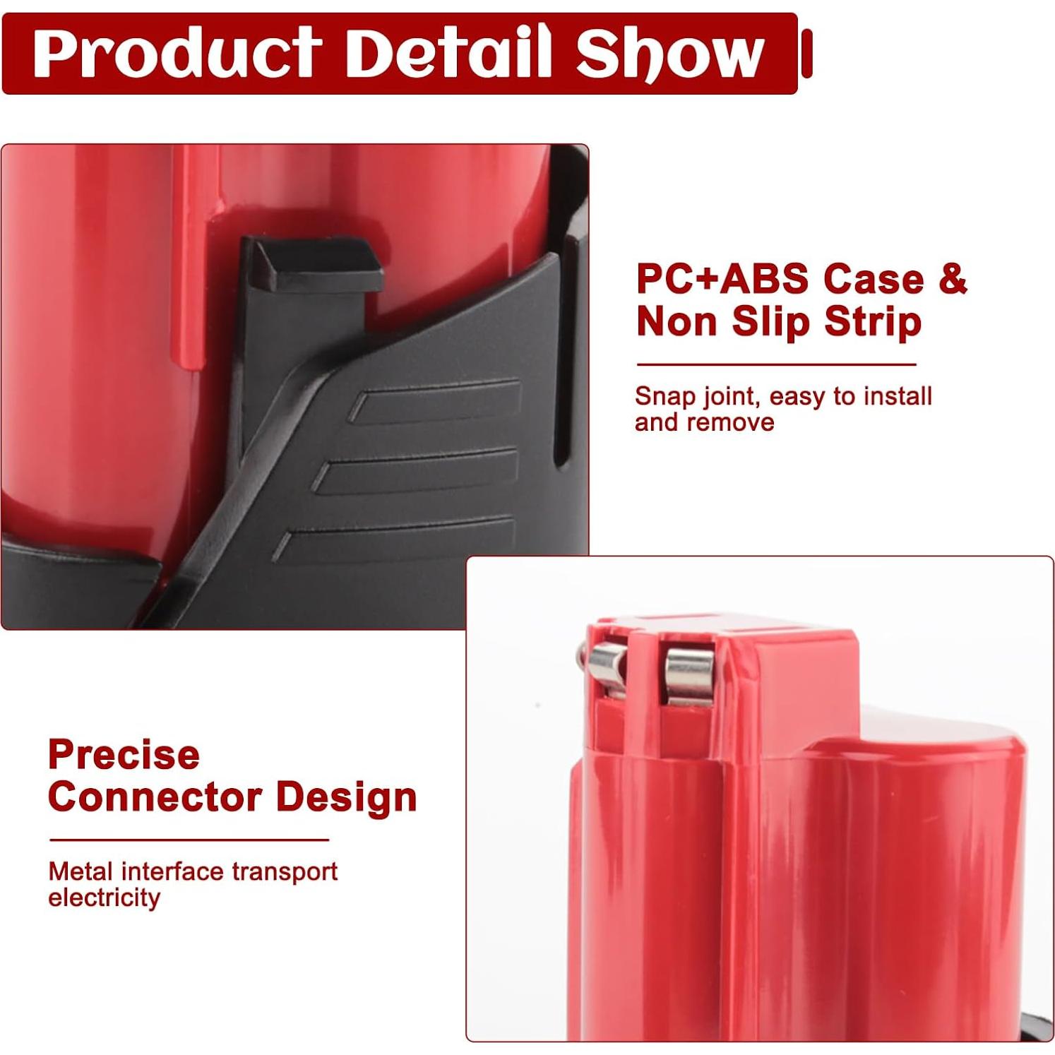 Paquete de 2 Baterías de Reemplazo M12 3.5Ah Milwaukee