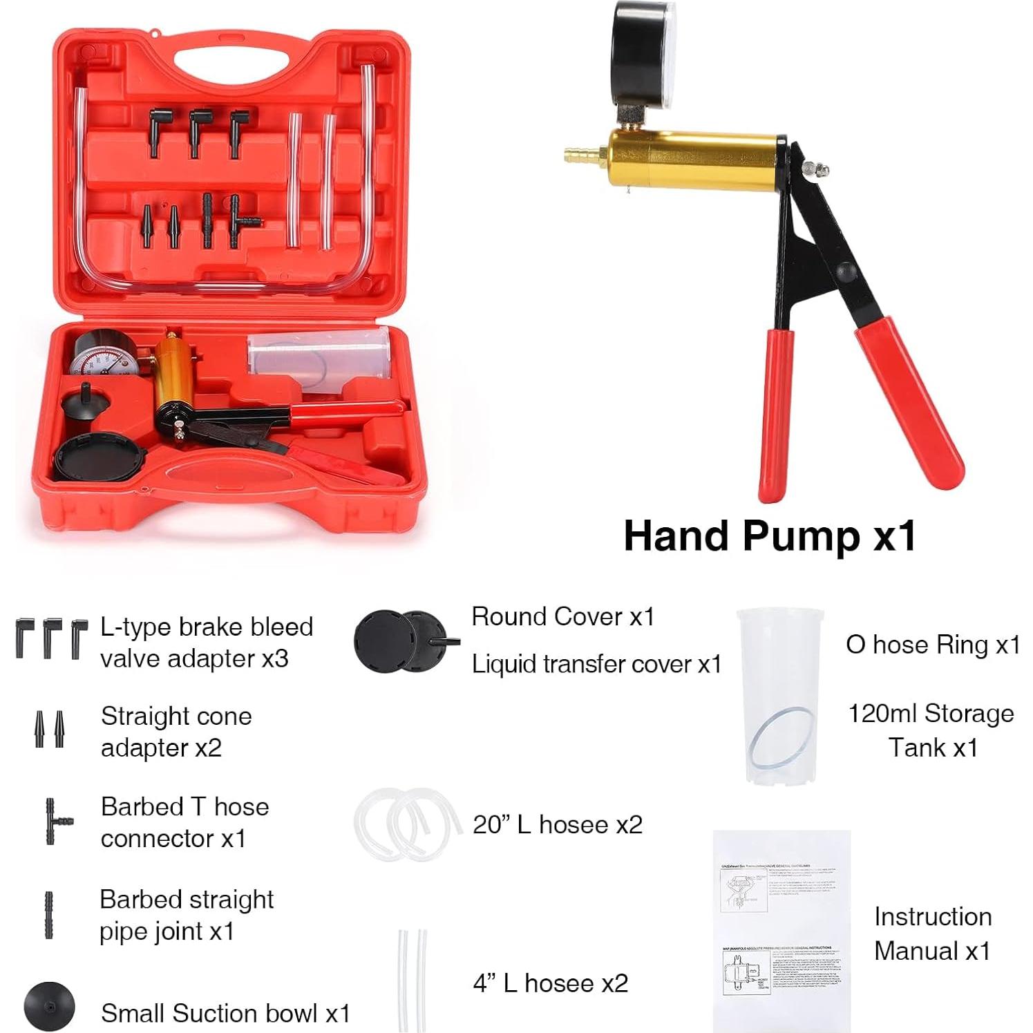Probador de Bomba de Vacío QUNNIE 0-760 mmHg Multifuncional