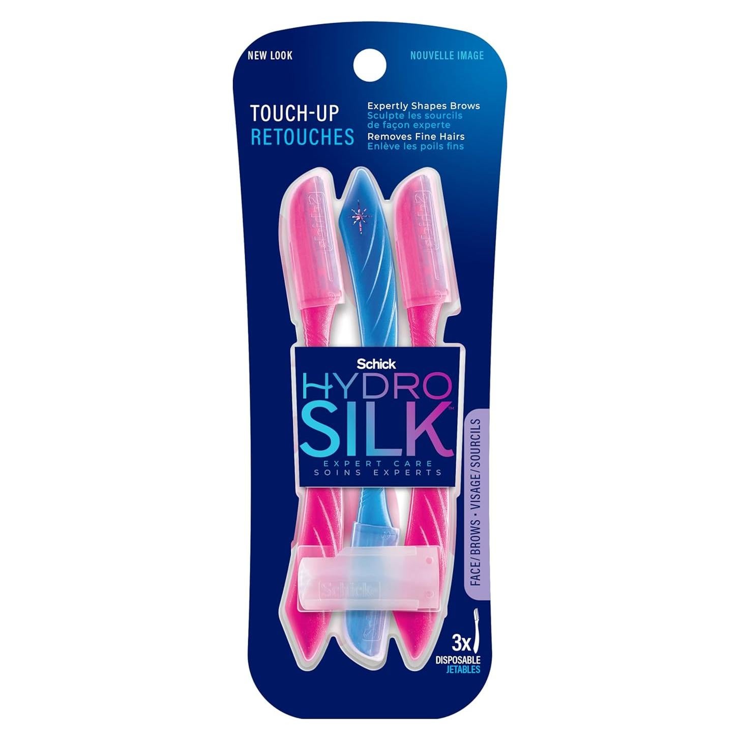 Afeitadora Facial Schick Hydro Silk Touch-Up 3 Unidades