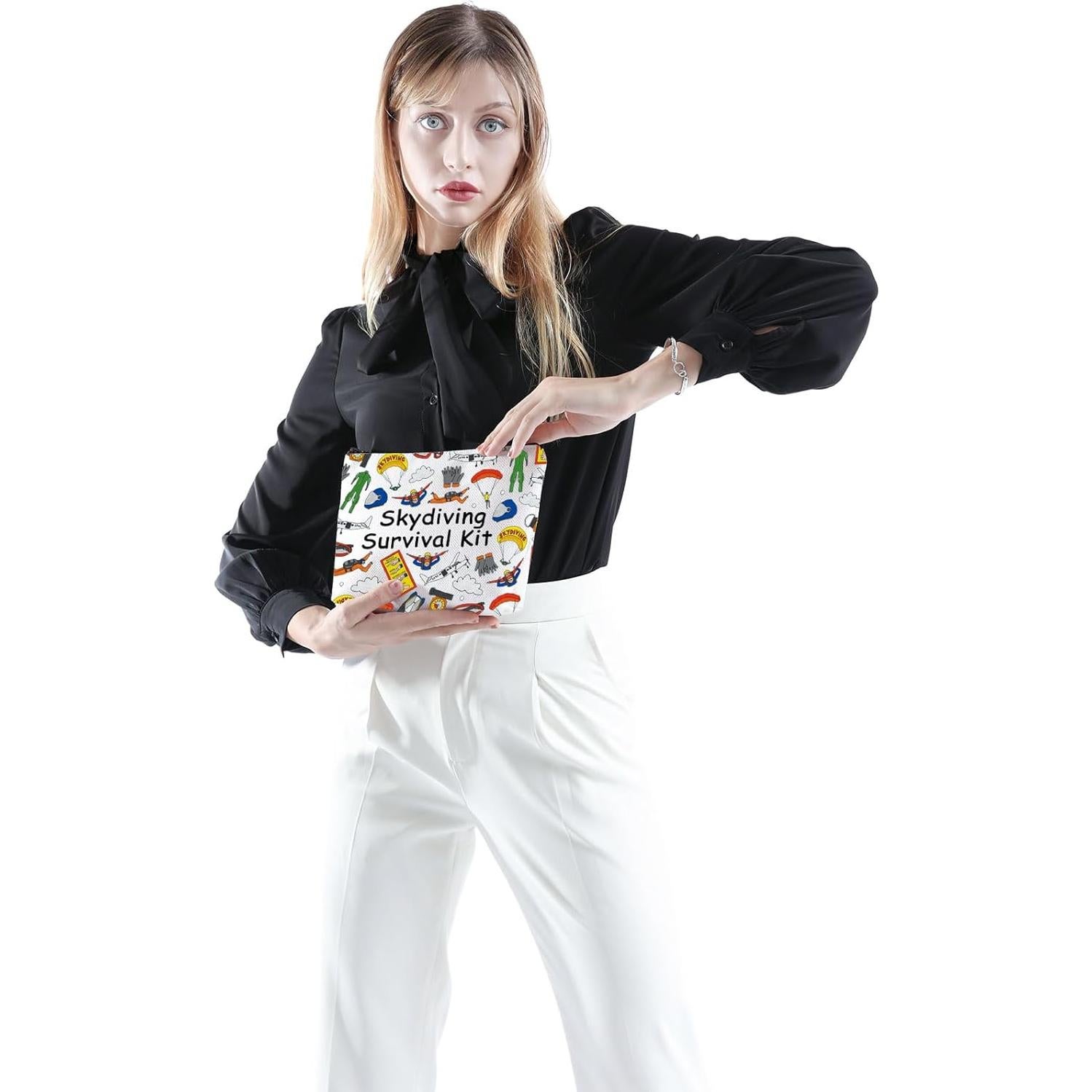 Bolsa Cosmética POFULL para Mujeres 23x17cm Resistente