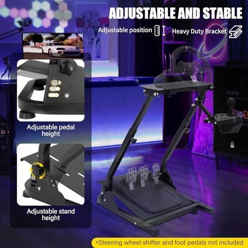 Soporte Ajustable para Volante de Carreras Likeem G920