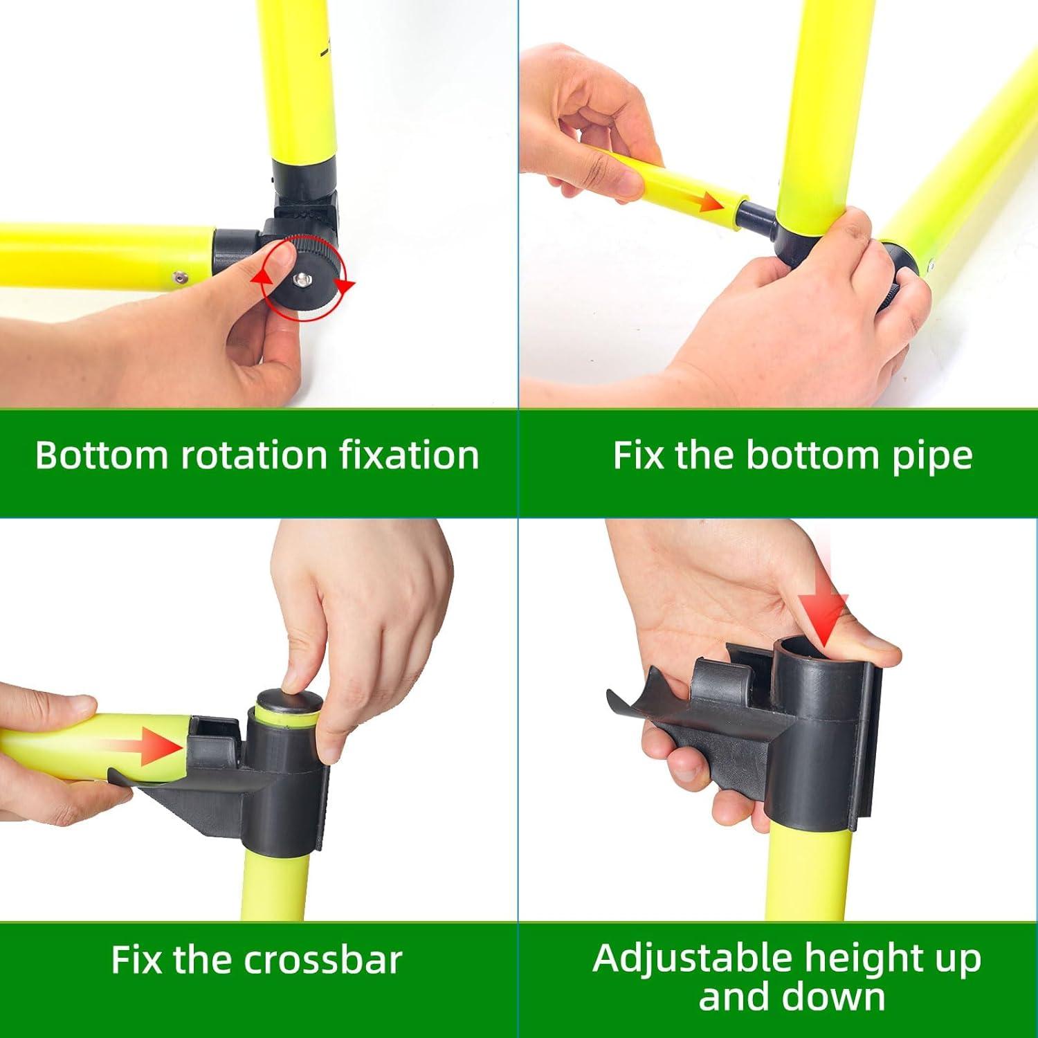 Vallas Ajustables Pindaprda para Entrenamiento de Agilidad