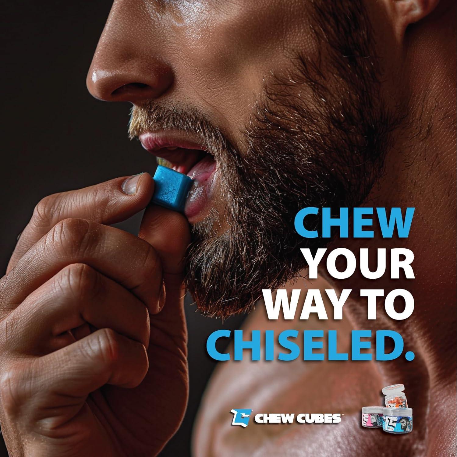 ChewCubes Jawline - 30 piezas, 9.07 kg, Silicona Grado Médico