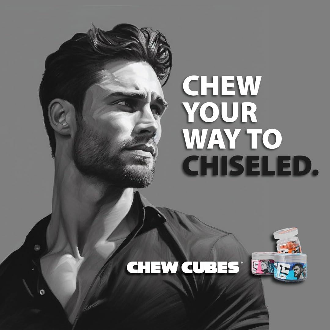 ChewCubes Jawline - 30 piezas, 9.07 kg, Silicona Grado Médico