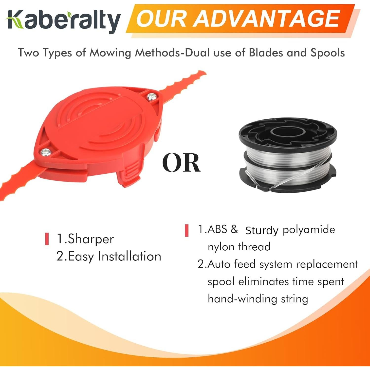 Cabezal de Repuesto DF-065 Kaberalty para Desmalezadora 21 Piezas