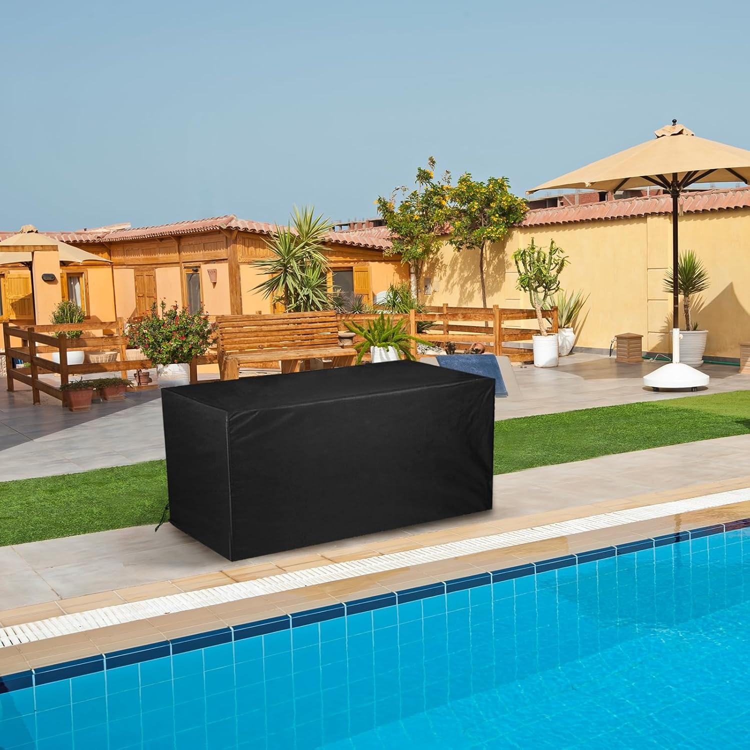 Cubierta de Almacenamiento Exterior ZUCONKITCH 124.5x61cm Impermeable