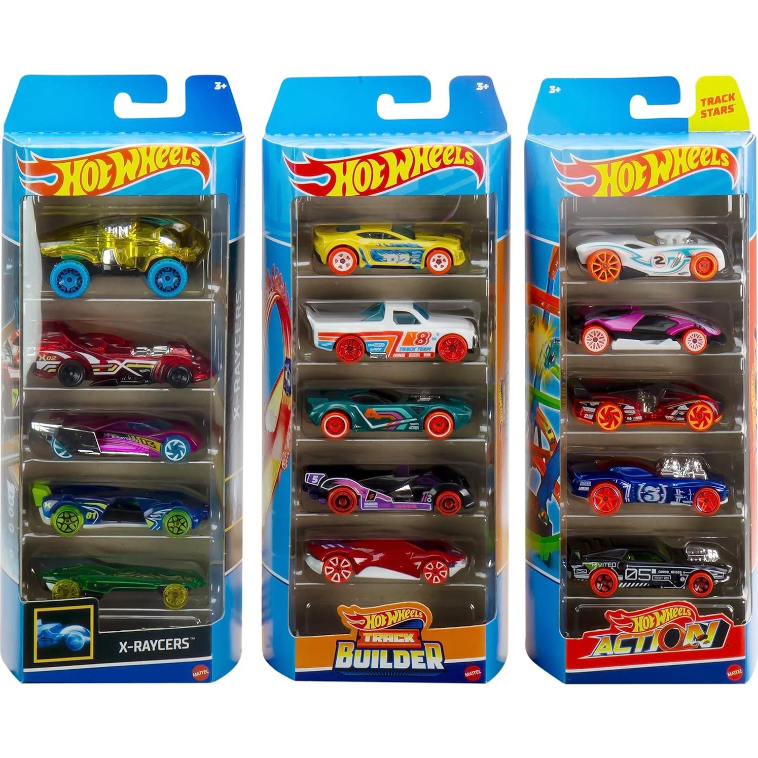 Conjunto de Pista Hot Wheels 15 Coches 1:64 Mattel