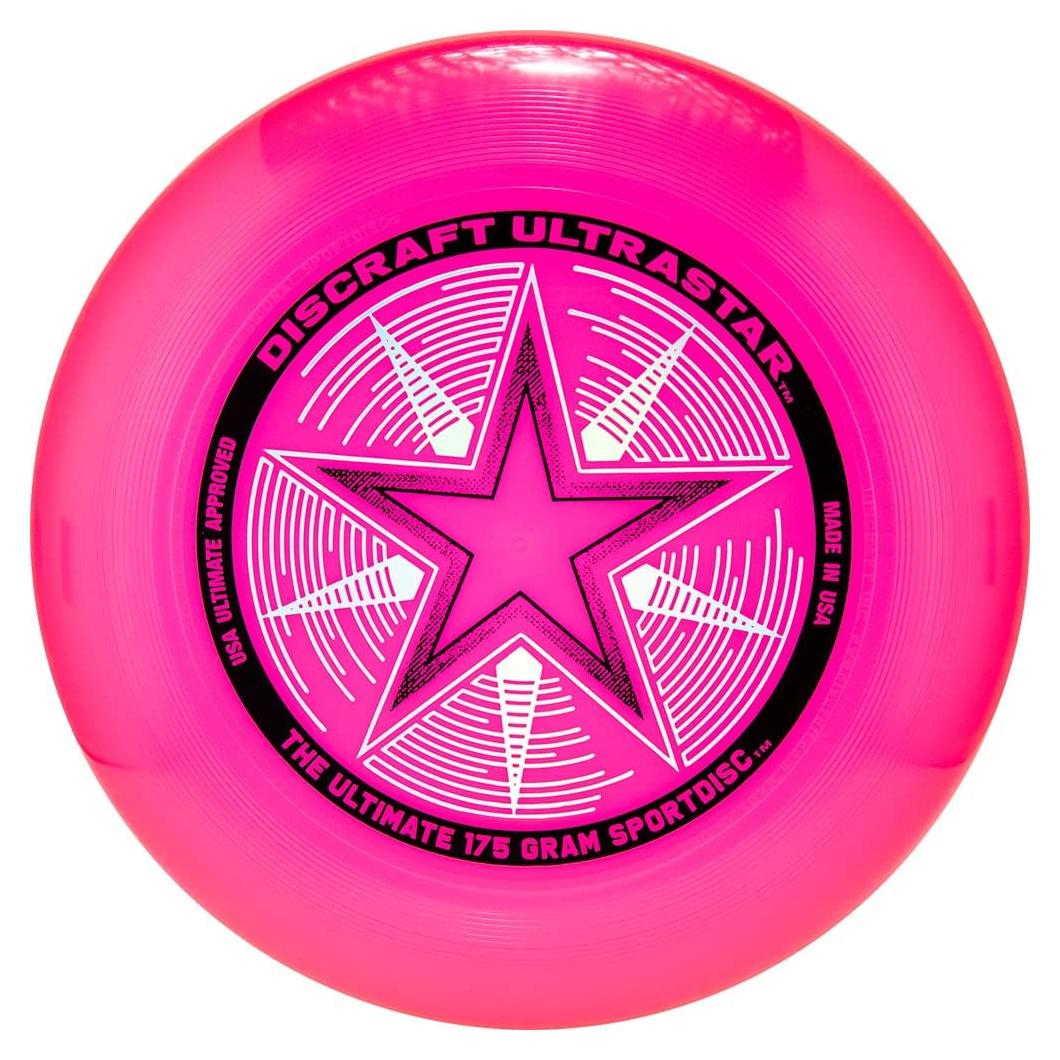 Discraft Disco Deportivo Ultrastar Rosa 175g 30.5cm