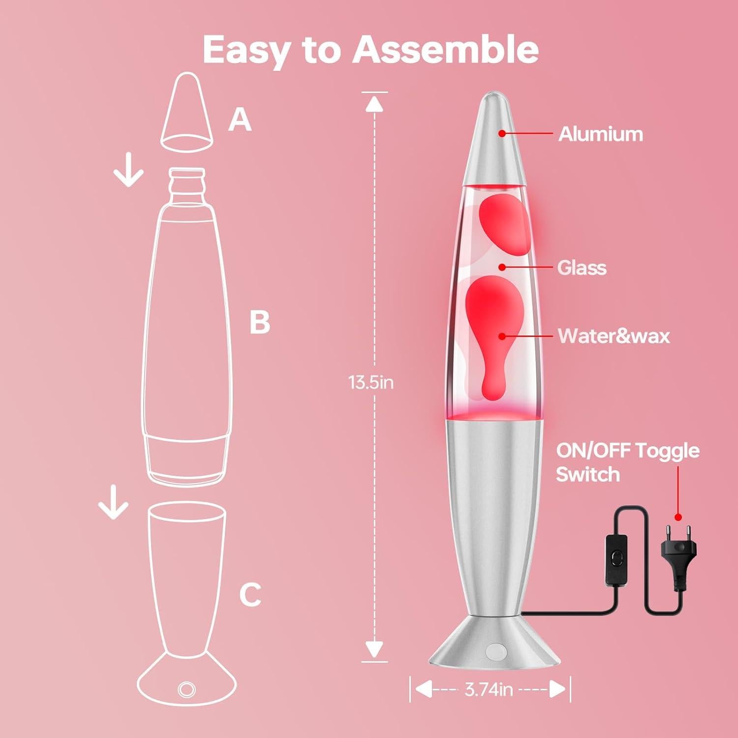 Lámpara LED Soarling 34 cm 17 Colores con Control Remoto