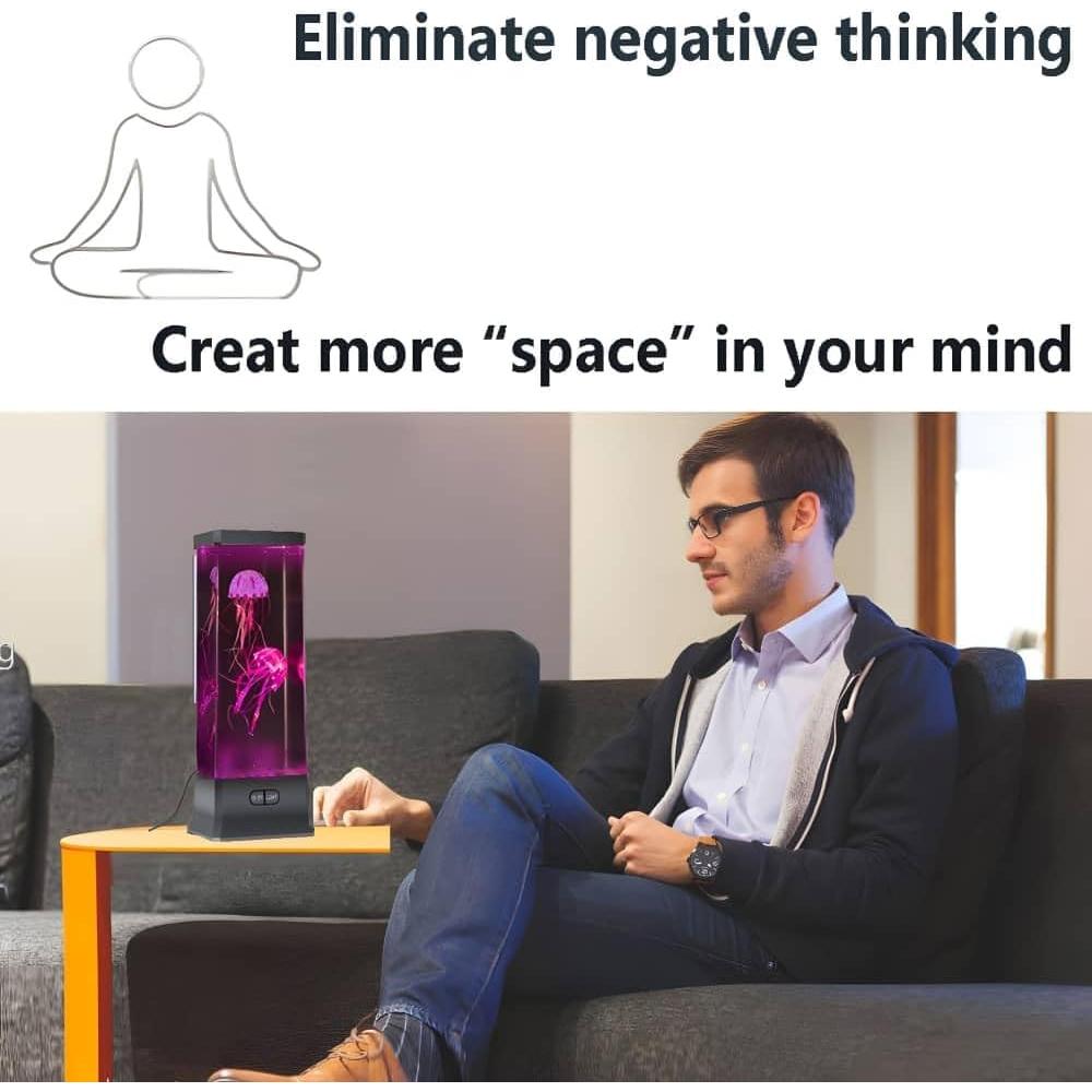 Lámpara de Acuario de Medusas COLORLIFE GSL-001 Luz LED