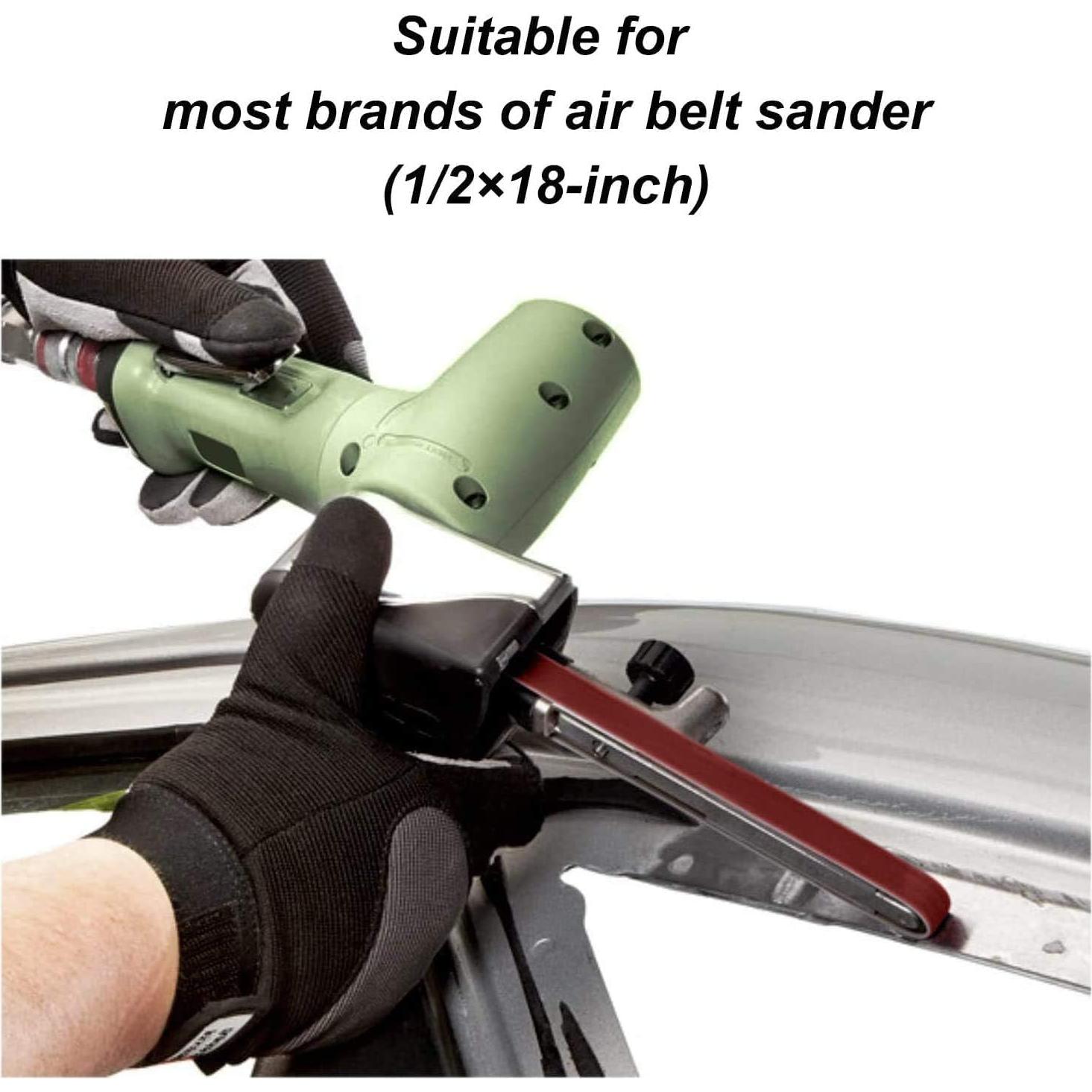 Cinta de Lija 1/2" x 18" 40 Granos Craftmas - Paquete 24