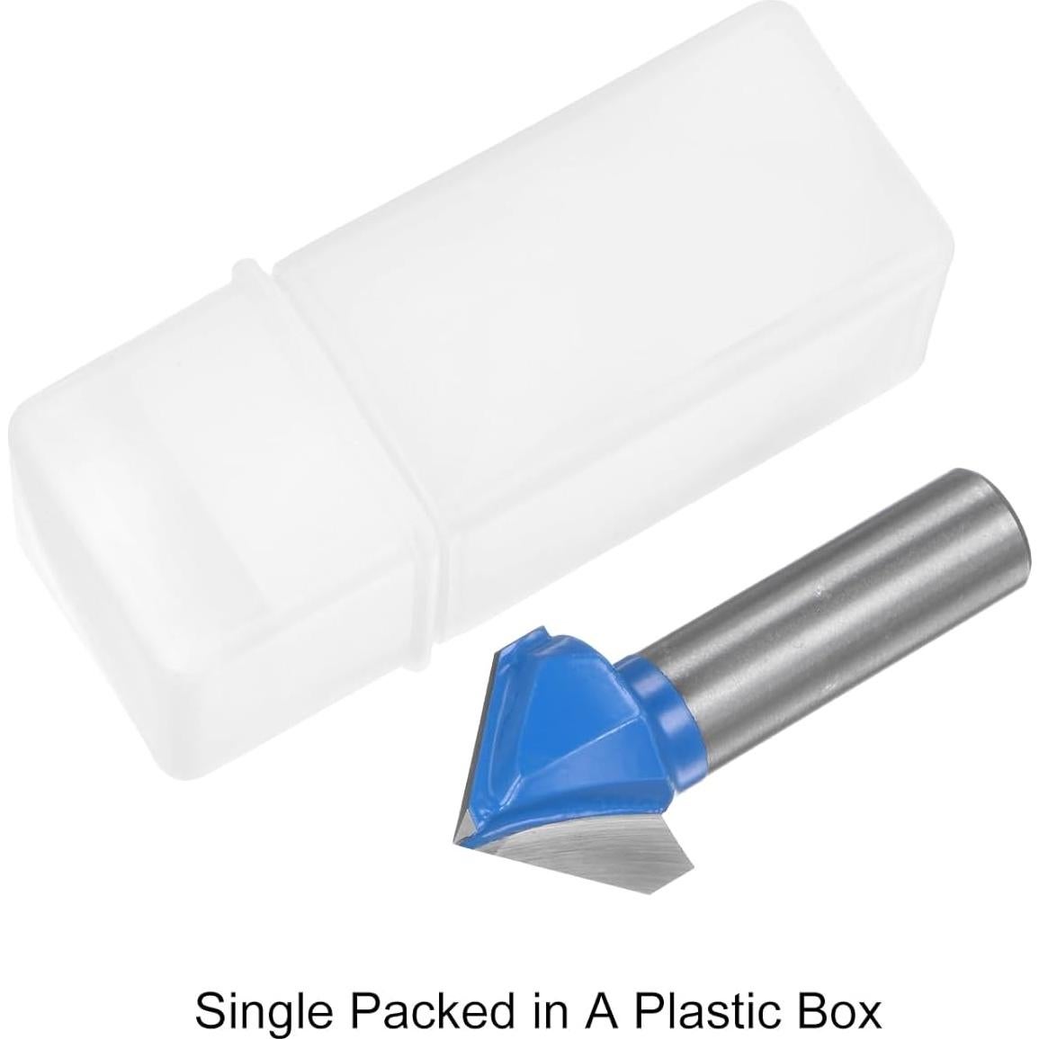 Brocas de Router HARFINGTON 25.4mm Carburo 90 Grados para Madera