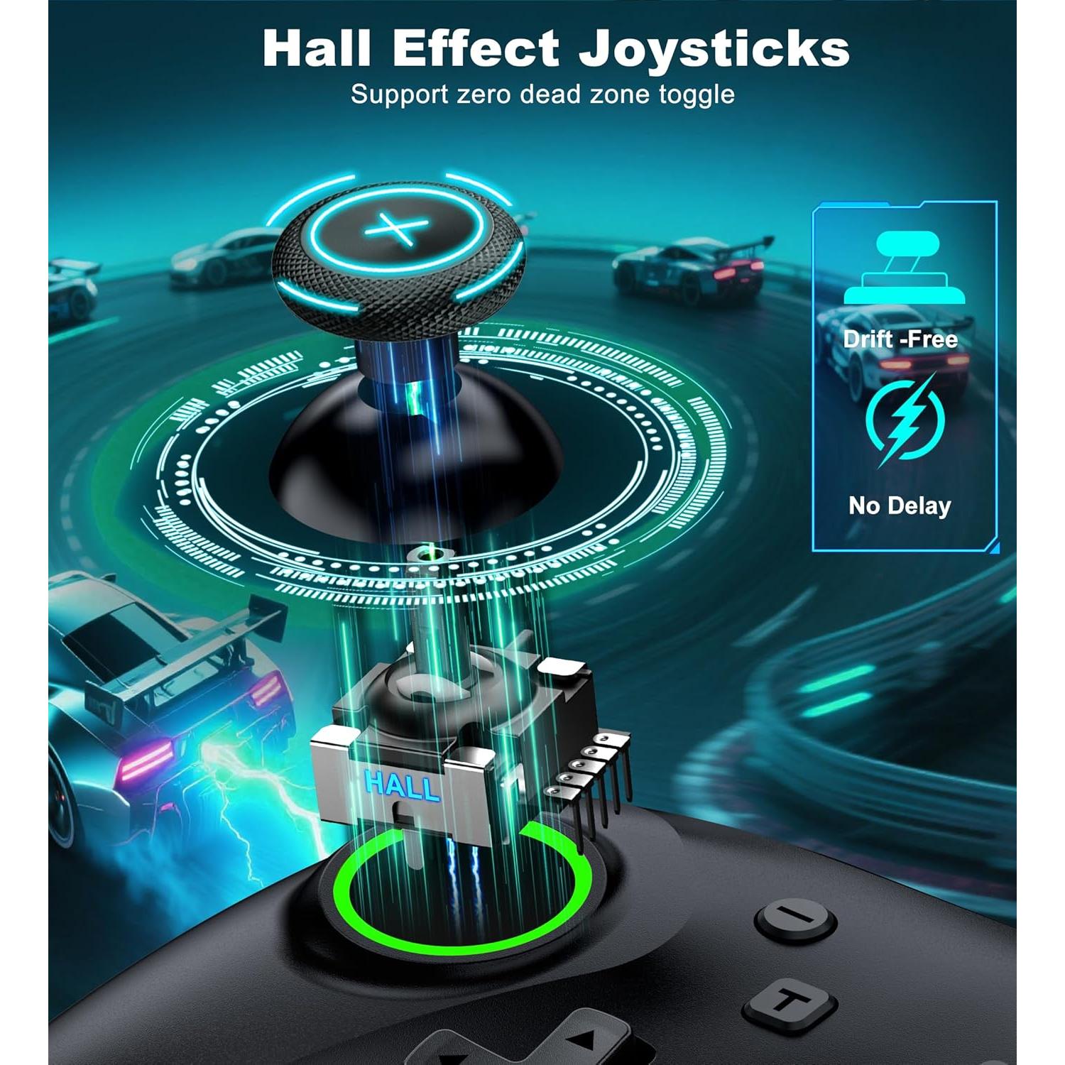 Controlador Inalámbrico Bluetooth AIfasterfly para PC y Switch