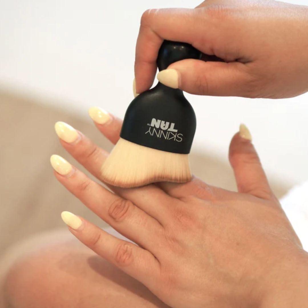 Brocha de Bronceado Skinny Tan RZMBS - Cerdas Suaves 2.3x5.1x9.7cm