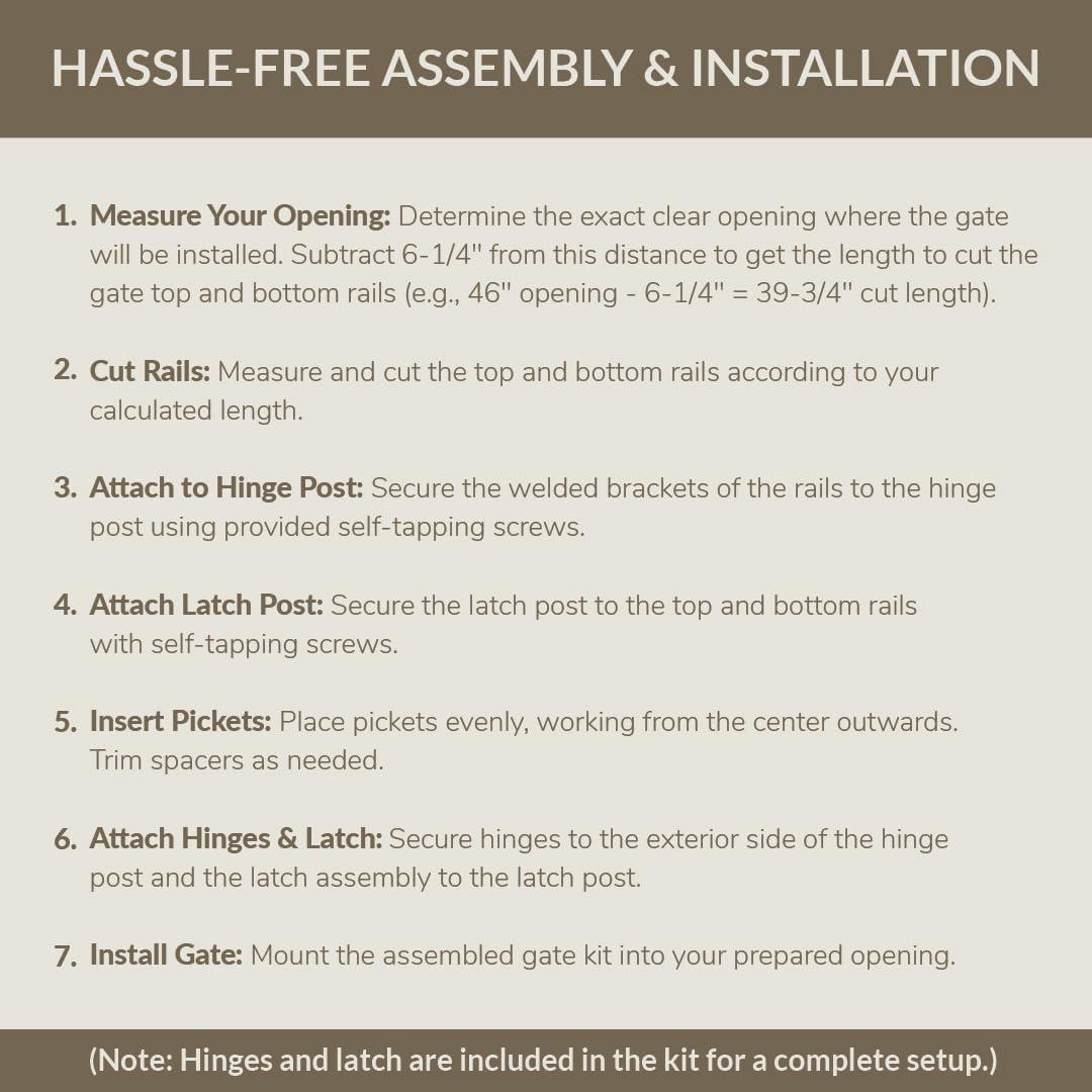 Kit de Puerta Personalizable MOUNTWEST 121.92 cm Blanco